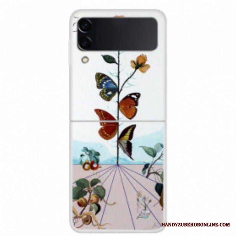 Kuori Samsung Galaxy Z Flip 3 5G Kotelot Flip Luontoperhoset