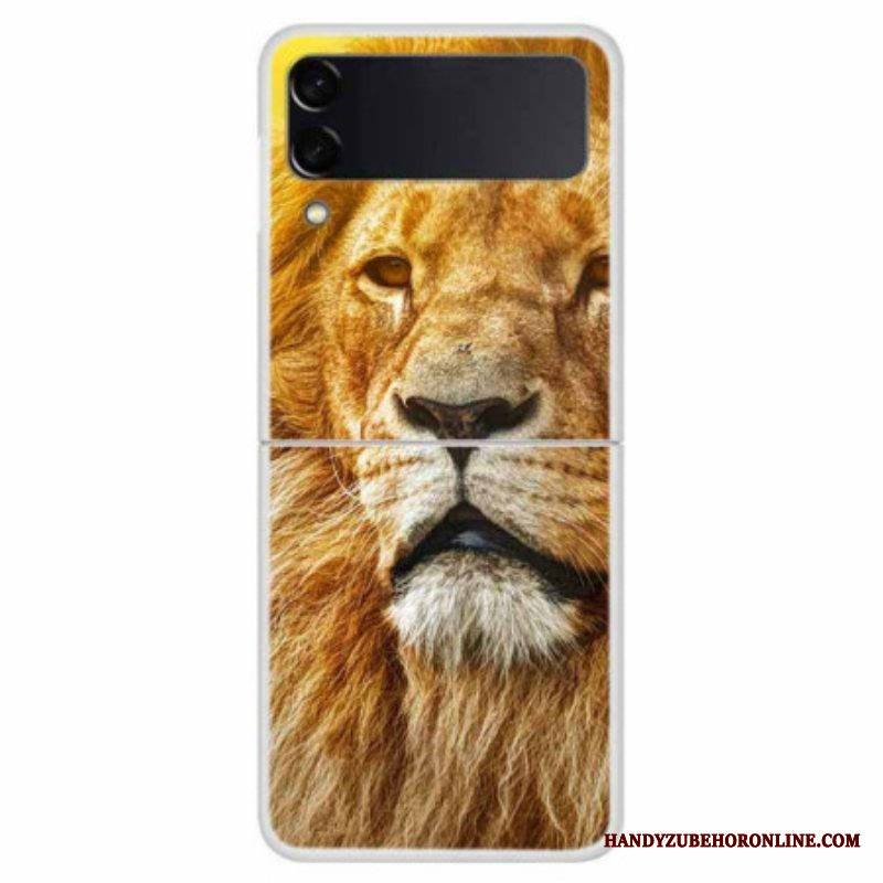 Kuori Samsung Galaxy Z Flip 4 Kotelot Flip Leijona