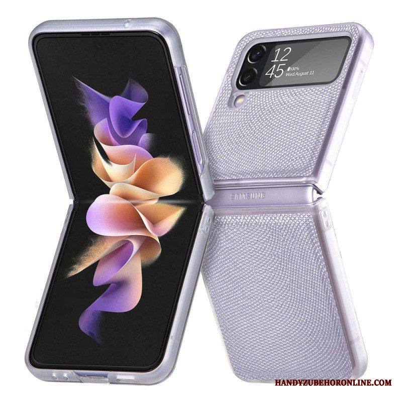Kuori Samsung Galaxy Z Flip 4 Kotelot Flip Snake Style Kirkkaalla Silikonilla