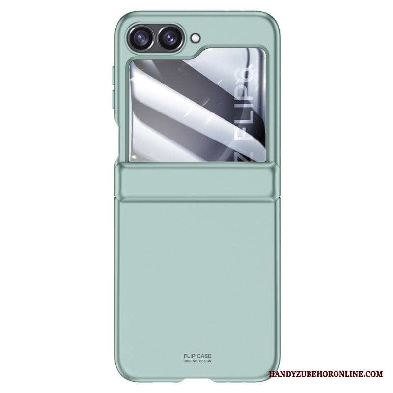 Kuori Samsung Galaxy Z Flip 7 Fe Karkaistusta Lasista Valmistettu Saranasuoja Ja Näytönsuoja