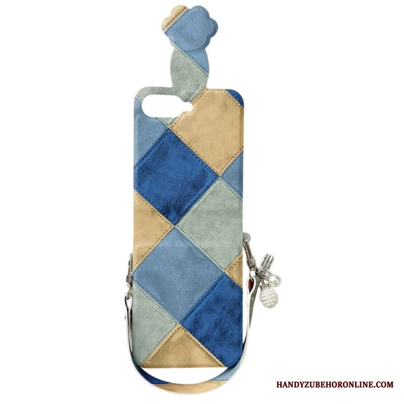 Kuori Samsung Galaxy Z Flip 7 Fe Retro Kissankäpälälukolla