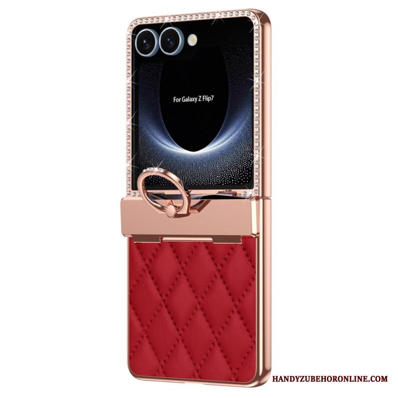 Kuori Samsung Galaxy Z Flip 7 Sormuksen Pidike Ja Takasuoja