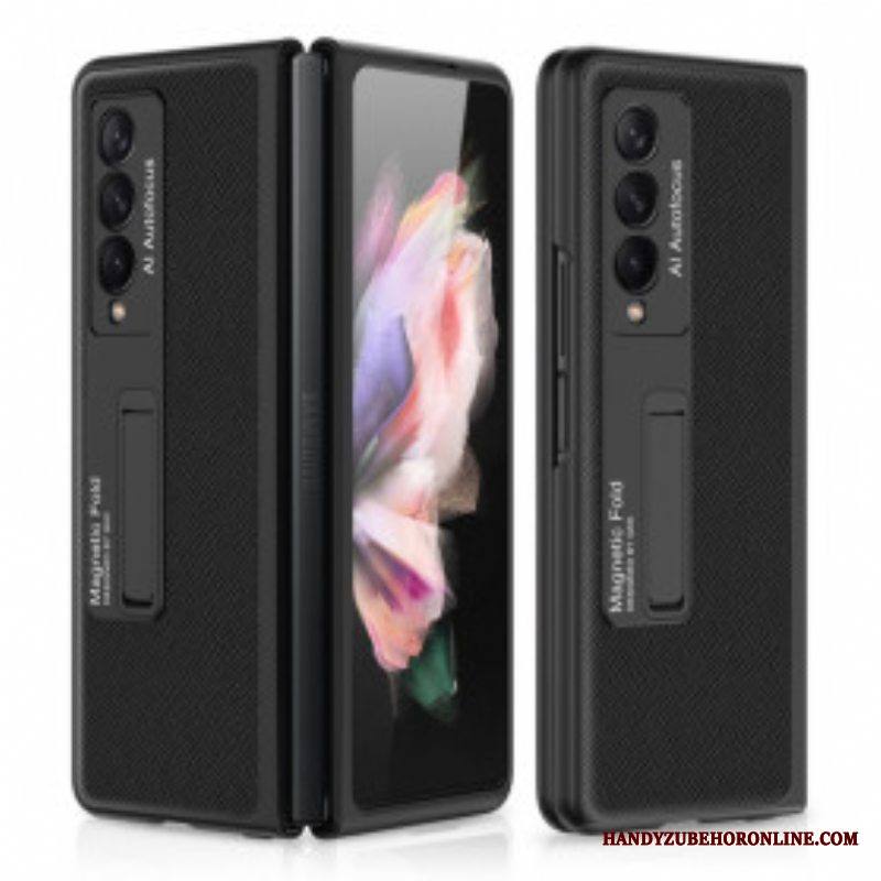 Kuori Samsung Galaxy Z Fold 3 5G Kudottu Nahkatuki Gkk