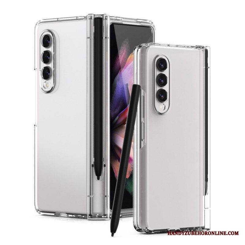 Kuori Samsung Galaxy Z Fold 3 5G Näytön Suojakalvo Ja Kynän Pidike