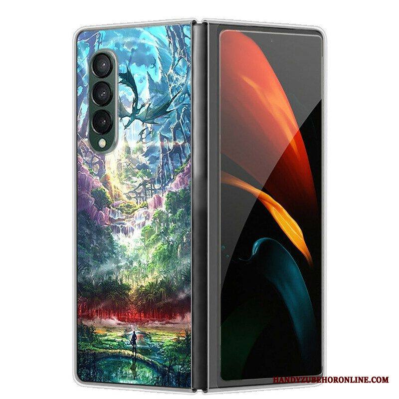 Kuori Samsung Galaxy Z Fold 3 5G Taiteellinen Luonto