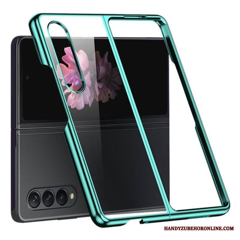 Kuori Samsung Galaxy Z Fold 4 Läpinäkyvä Metallinen