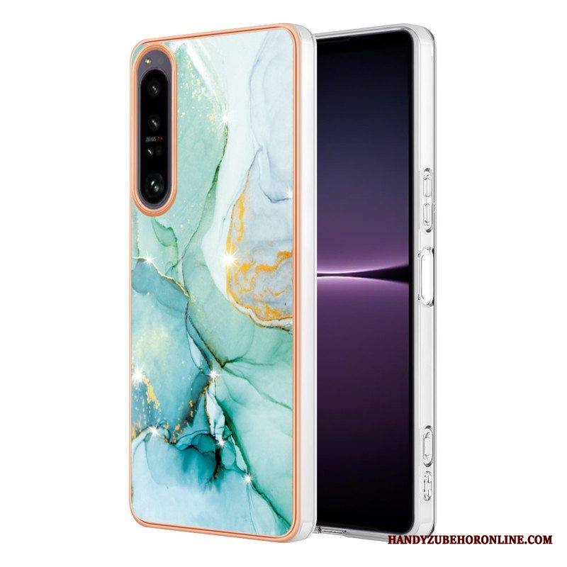 Kuori Sony Xperia 1 IV Värillinen Marmori