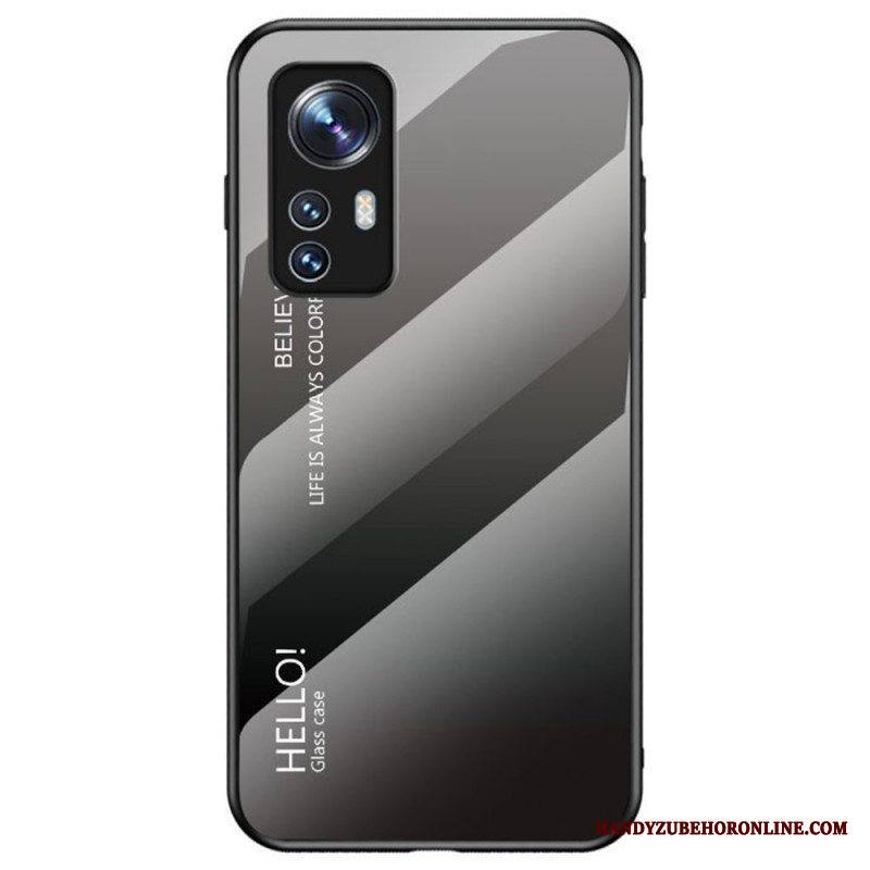 Kuori Xiaomi 12 / 12X Karkaistu Lasi Hello