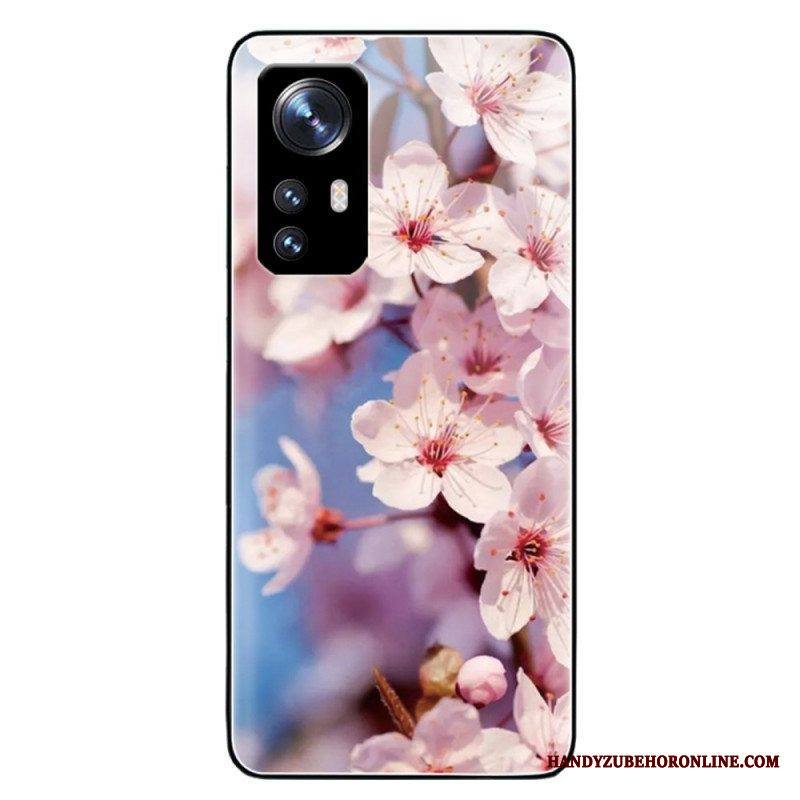 Kuori Xiaomi 12 / 12X Karkaistu Lasi Realistiset Kukat