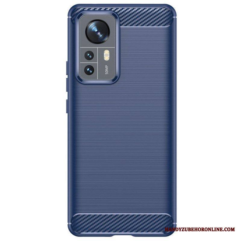 Kuori Xiaomi 12 Pro Harjattua Hiilikuitua