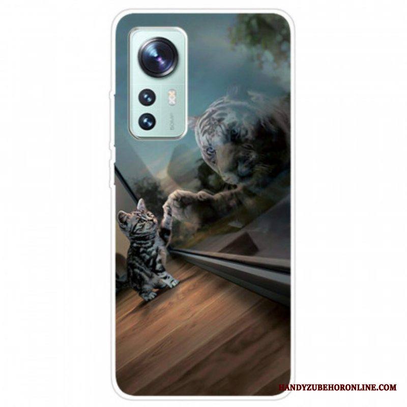 Kuori Xiaomi 12 Pro Kitten Dream Silikoni