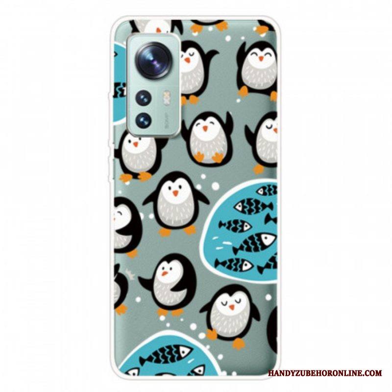 Kuori Xiaomi 12 Pro Pingviinit