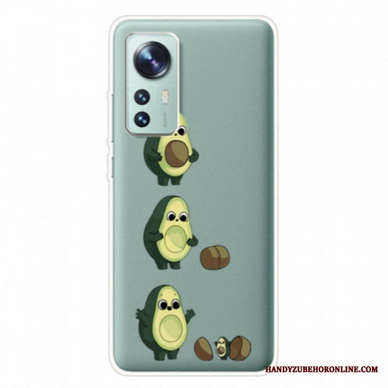 Kuori Xiaomi 12 Pro Silikoni Avocado Life