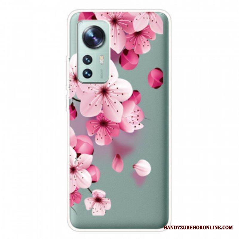 Kuori Xiaomi 12 Pro Silikoniset Ruusukukat