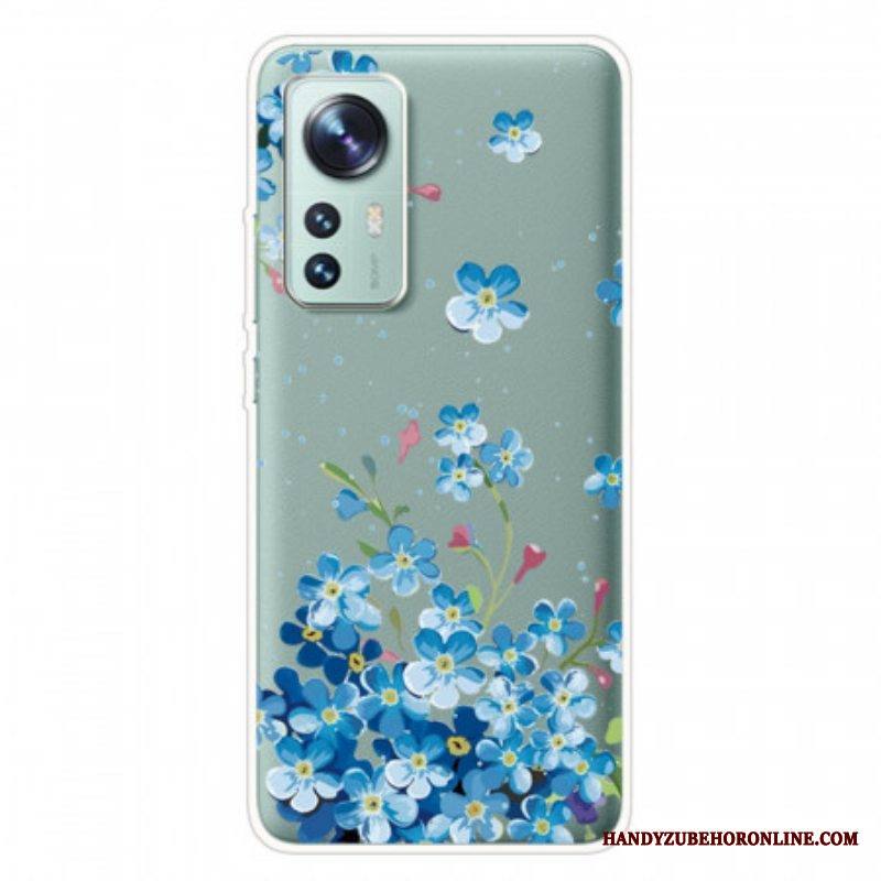 Kuori Xiaomi 12 Pro Sinisiä Kukkia