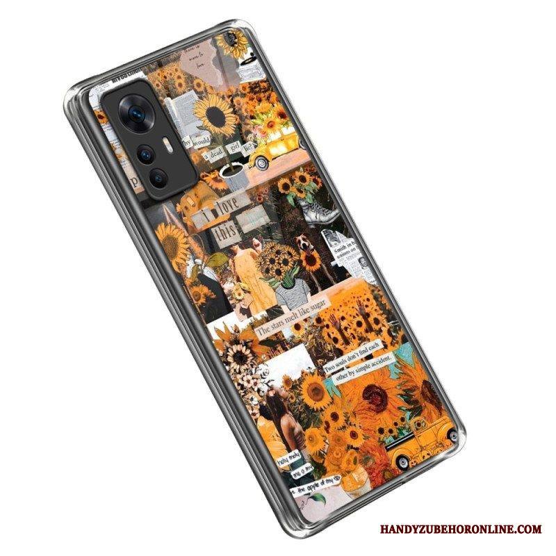 Kuori Xiaomi 12T / 12T Pro Variaatio Auringonkukat
