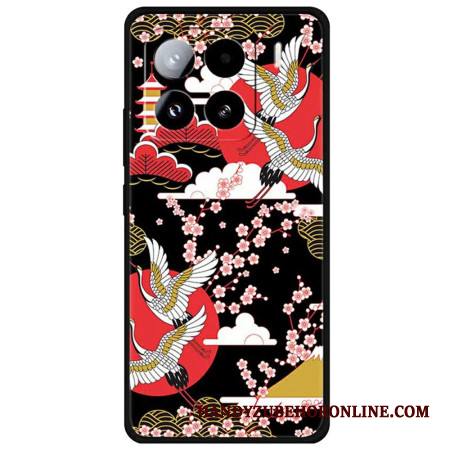 Kuori Xiaomi 15 Pro Neljä Kurkea Lennossa Suojakuori