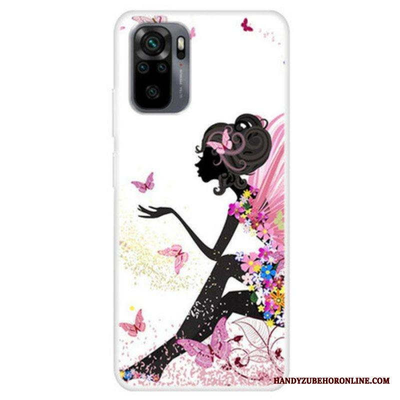 Kuori Xiaomi Redmi Note 10 / 10S Butterfly Lady