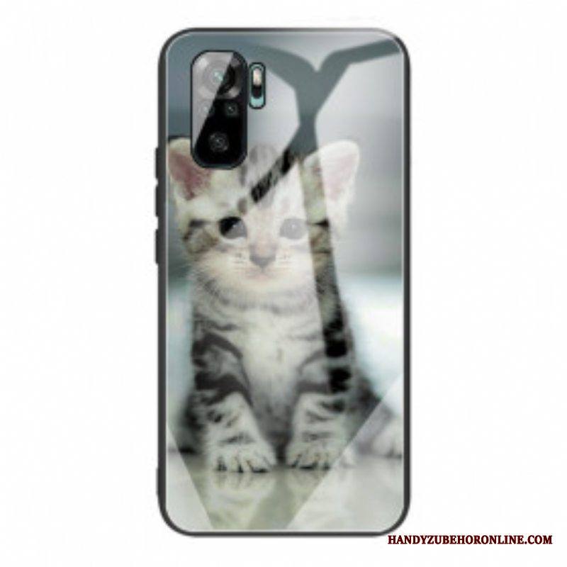 Kuori Xiaomi Redmi Note 10 / 10S Kitten Karkaistu Lasi