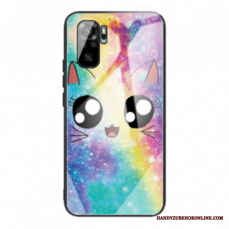 Kuori Xiaomi Redmi Note 10 / 10S Tempered Glass Cat