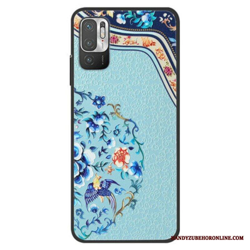 Kuori Xiaomi Redmi Note 10 5G Lintu Ja Kukka