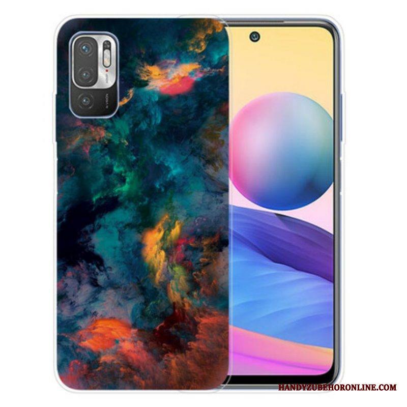 Kuori Xiaomi Redmi Note 10 5G Värikkäitä Pilviä