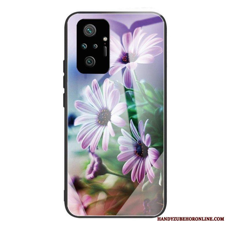 Kuori Xiaomi Redmi Note 10 Pro Karkaistu Lasi Realistiset Kukat