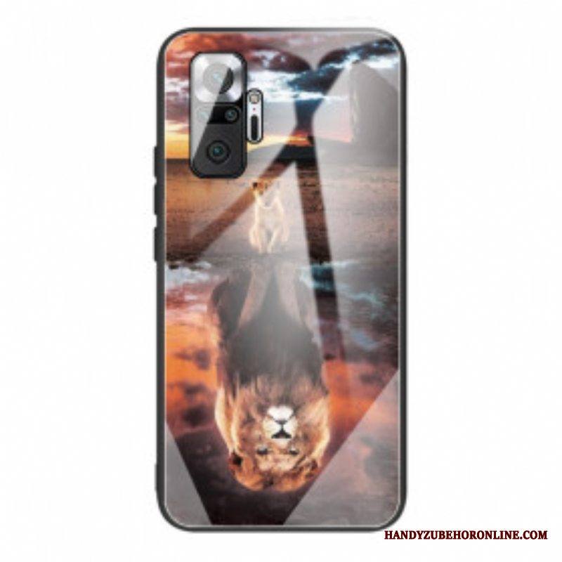 Kuori Xiaomi Redmi Note 10 Pro Lion Cub's Dream Karkaistu Lasi