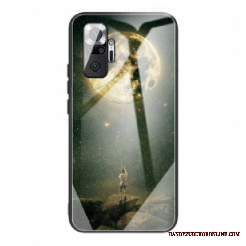 Kuori Xiaomi Redmi Note 10 Pro Moon Man Karkaistu Lasi
