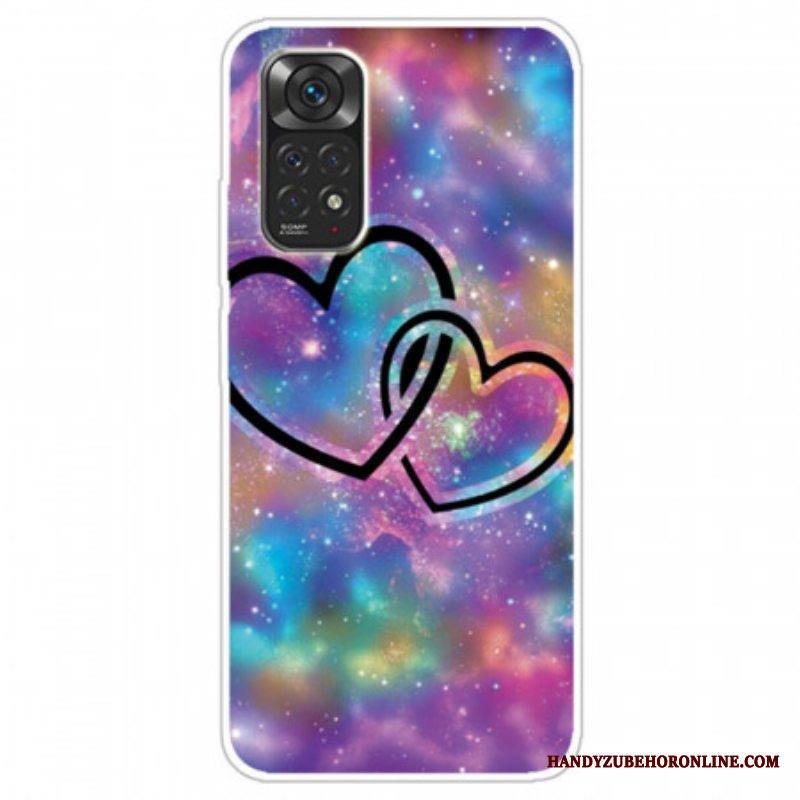 Kuori Xiaomi Redmi Note 11 / 11S Ketjutetut Sydämet