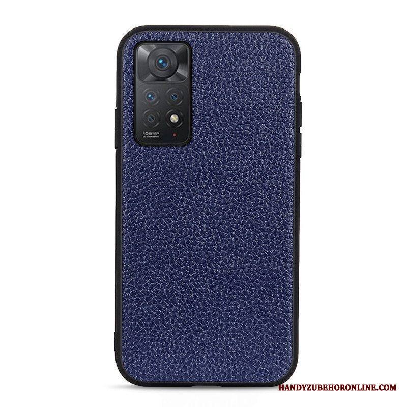 Kuori Xiaomi Redmi Note 11 Pro / 11 Pro 5G Aitoa Litsi-nahkaa