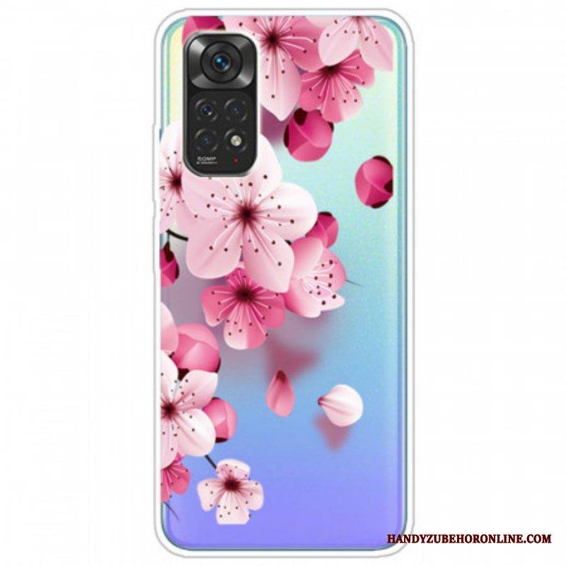 Kuori Xiaomi Redmi Note 11 Pro / 11 Pro 5G Pienet Vaaleanpunaiset Kukat