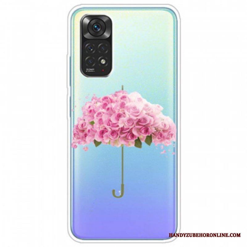 Kuori Xiaomi Redmi Note 11 Pro / 11 Pro 5G Sateenvarjo Ruusuissa