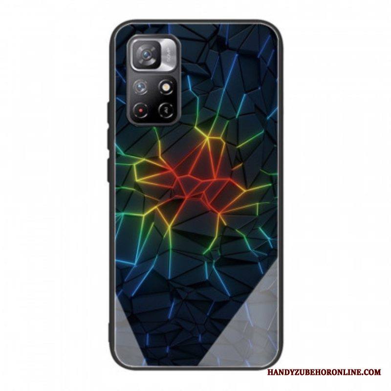 Kuori Xiaomi Redmi Note 11 Pro Plus 5G Geometria Karkaistu Lasi