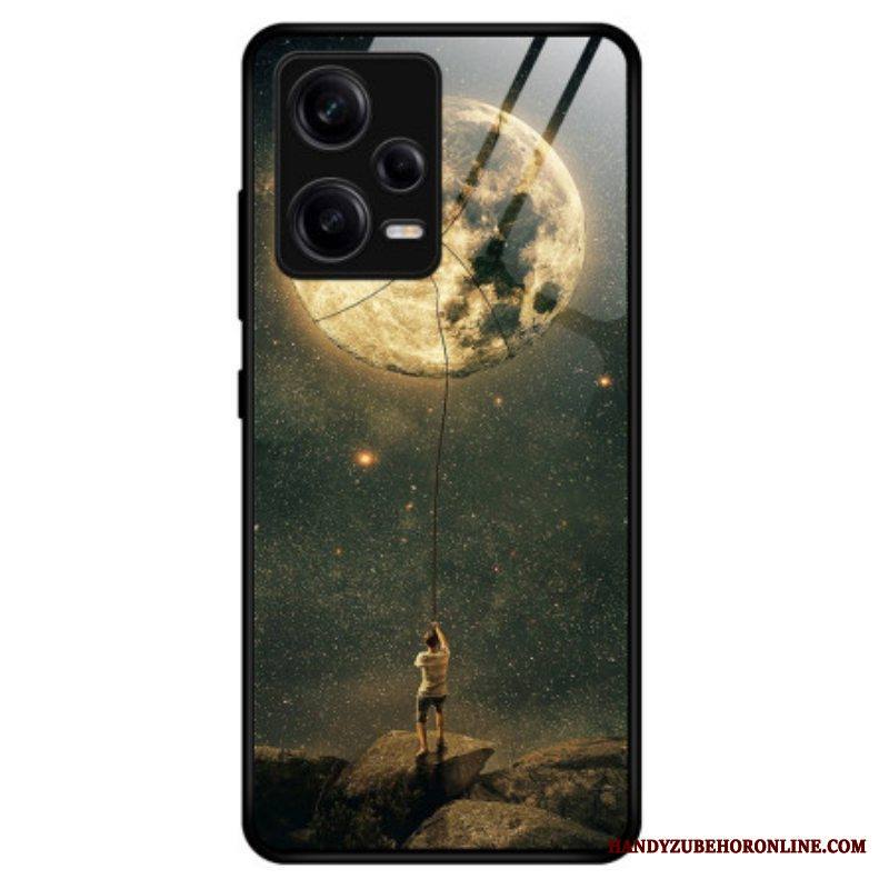 Kuori Xiaomi Redmi Note 12 Pro Moon Man Karkaistu Lasi