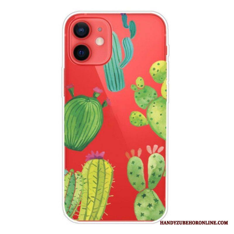Kuori iPhone 13 Mini Akvarelli Kaktukset