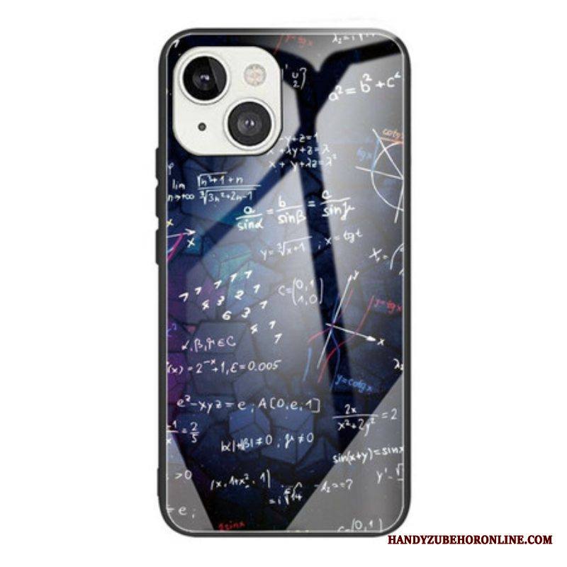 Kuori iPhone 13 Mini Karkaistu Lasi Matemaattiset Laskelmat