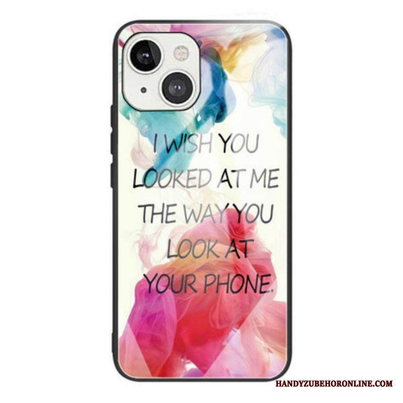 Kuori iPhone 13 Mini Karkaistu Lasi Toivon