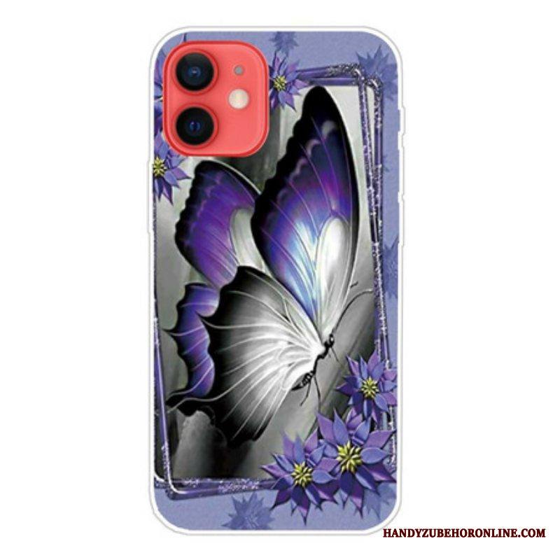 Kuori iPhone 13 Mini Kuninkaallinen Perhonen