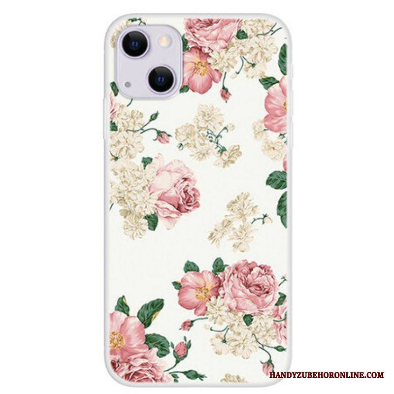 Kuori iPhone 13 Mini Liberty Kukkia