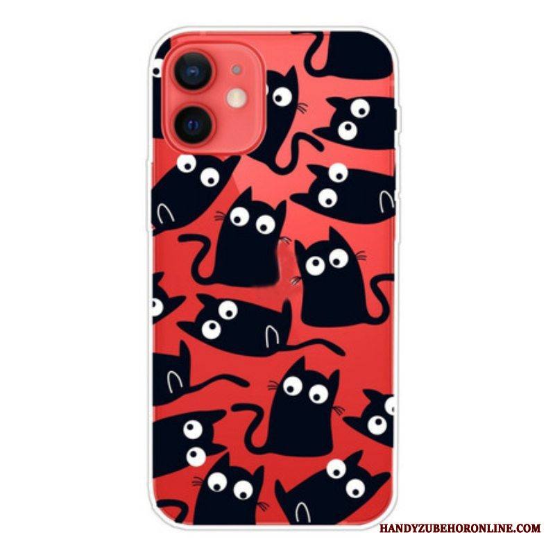 Kuori iPhone 13 Mini Mustat Hiiret