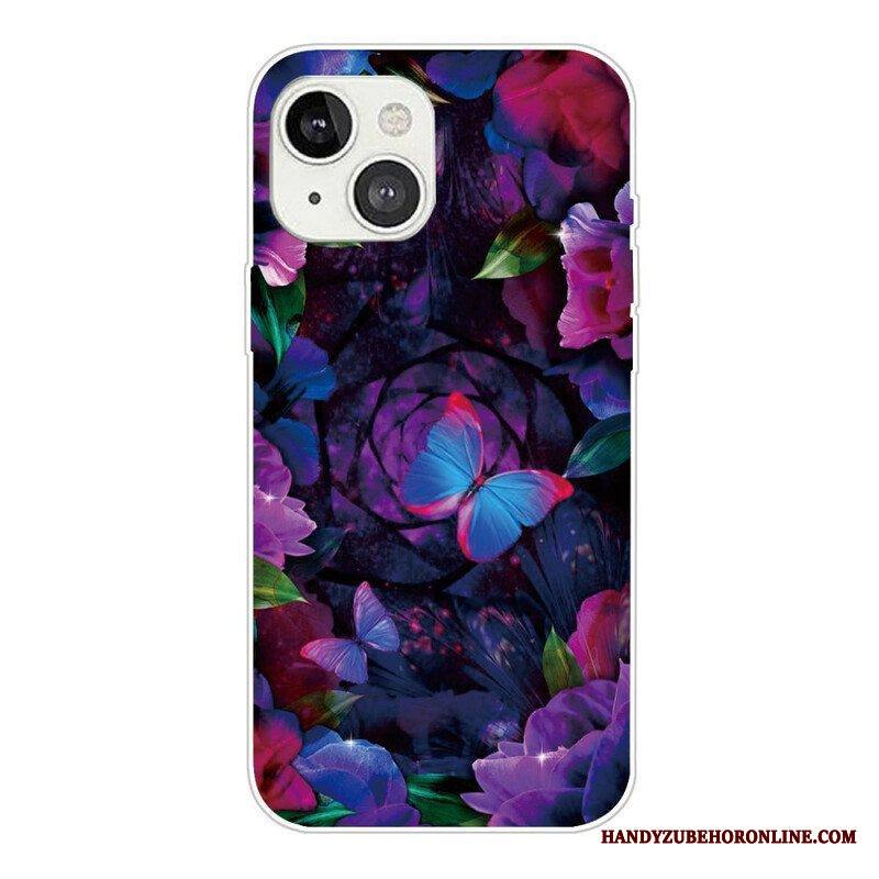 Kuori iPhone 13 Mini Muunnelma Perhosia
