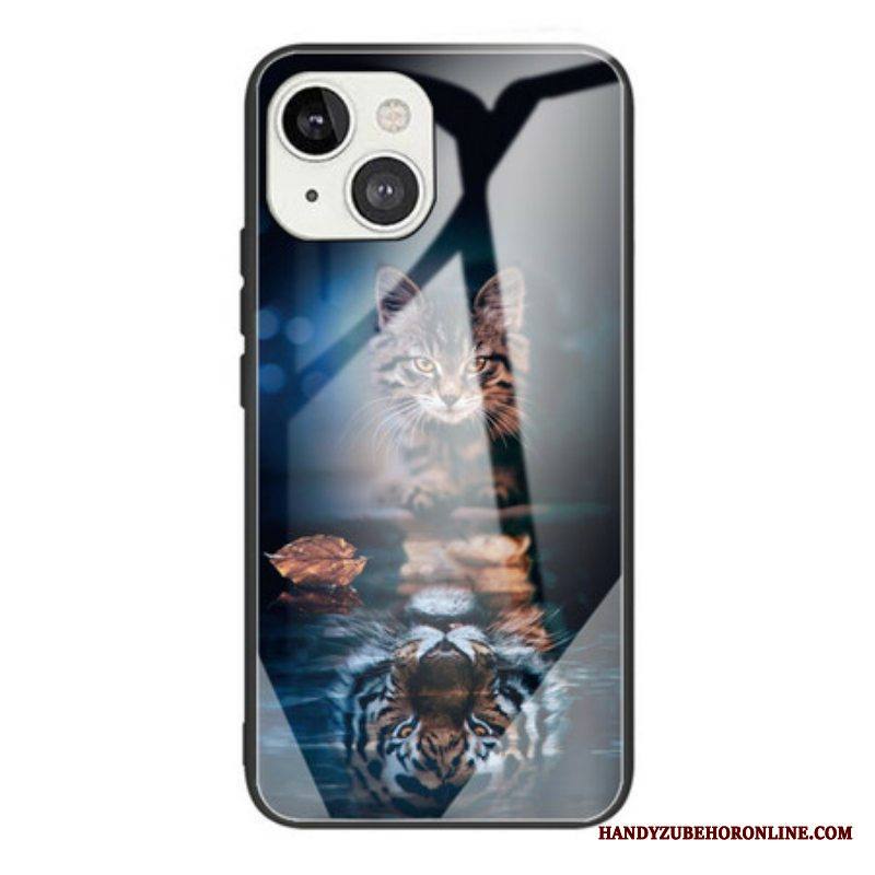 Kuori iPhone 13 Mini My Tiger Tempered Glass