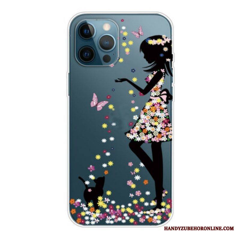 Kuori iPhone 13 Pro Max Kukkatyttö