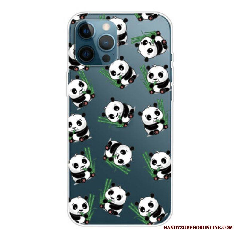 Kuori iPhone 13 Pro Max Pikku Pandat