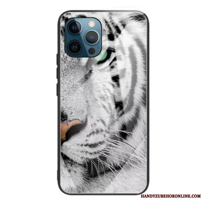 Kuori iPhone 13 Pro Max Tiger Karkaistu Lasi