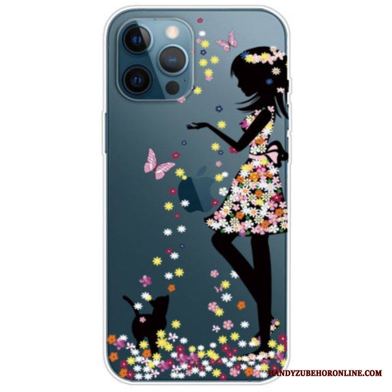 Kuori iPhone 14 Pro Läpinäkyvä Tyttö