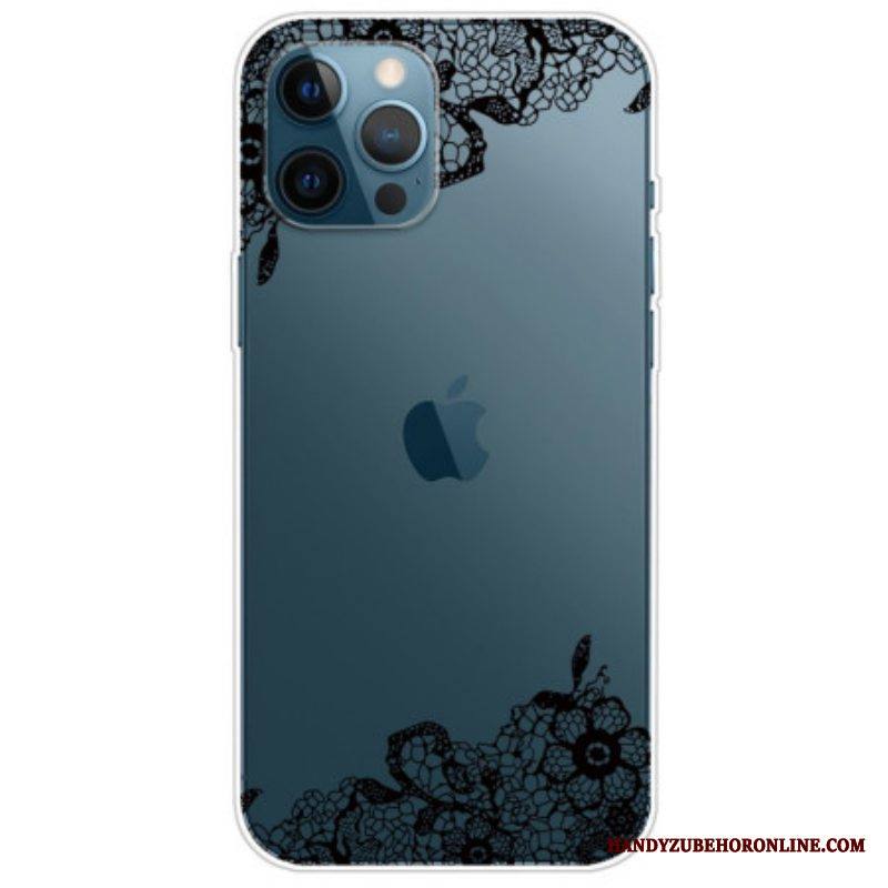Kuori iPhone 14 Pro Saumaton Pitsi