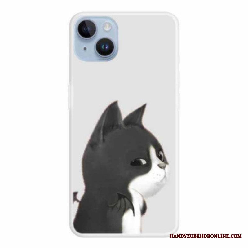 Kuori iPhone 15 Plus Devil Cat