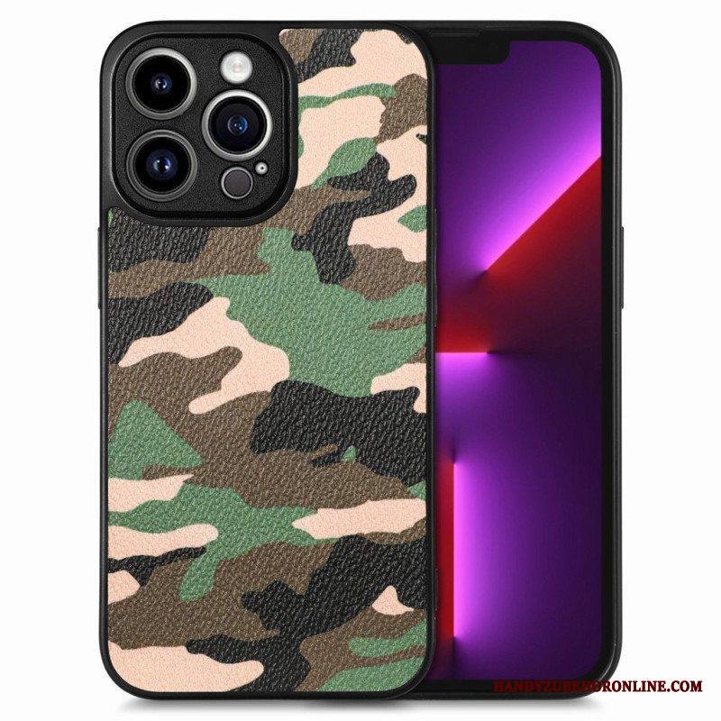 Kuori iPhone 15 Pro Max Sotilaallinen Naamiointi